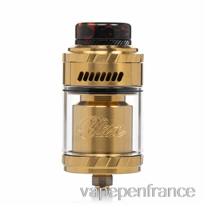Créations Thunderhead Blaze Solo Stylo Vape Or RTA 25 Mm